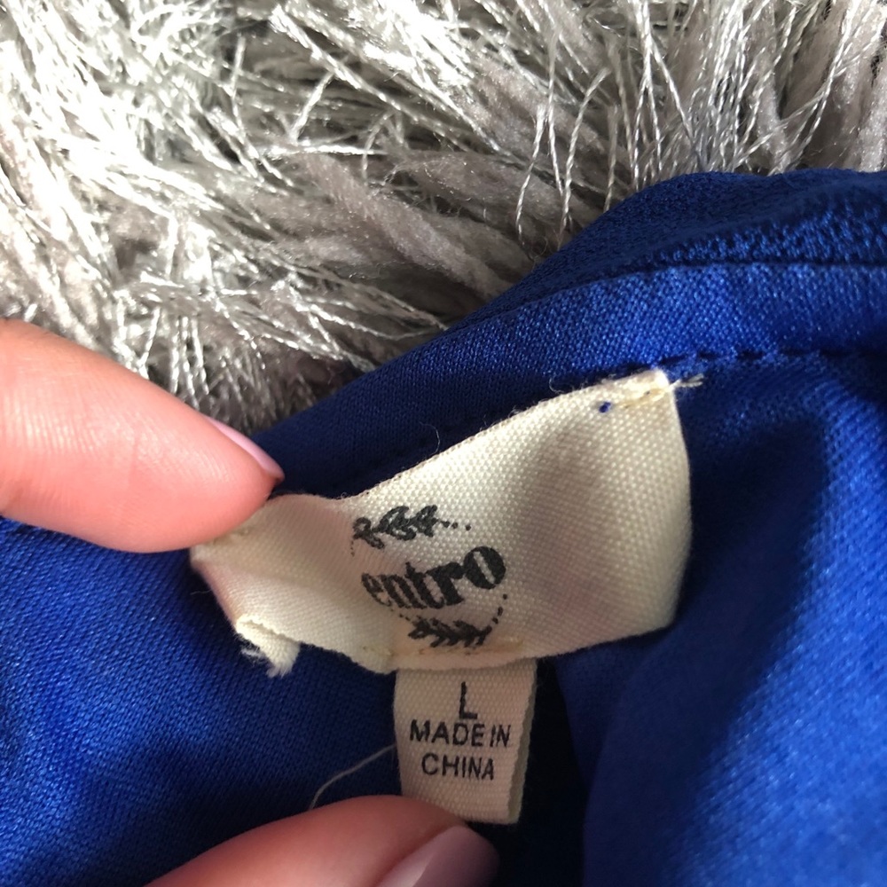 ROMPER! Royal blue romper - Picture 6 of 6
